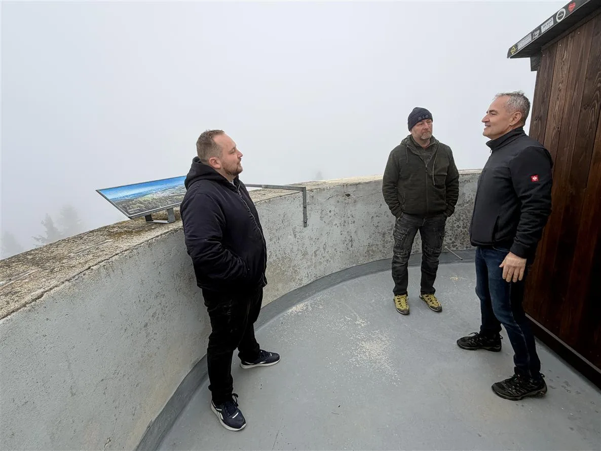 Rozhledna na Libíně prochází obnovou, přibude i výrazný prosklený portál