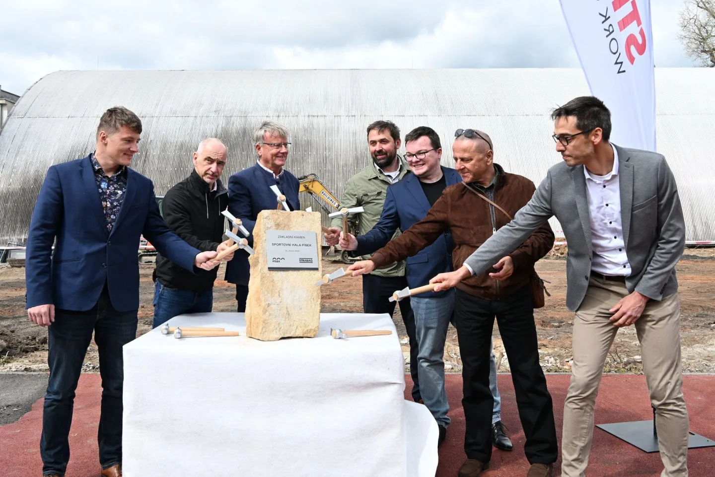Písek začal stavět sportovní halu za více než 130 milionů korun