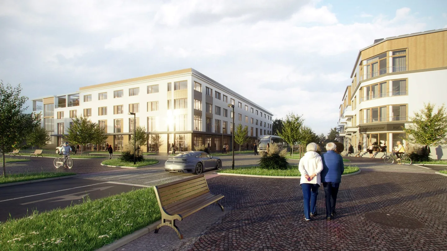 Projekt skupiny Invest Gate v Třeboni roste. Propojí péči, bydlení i služby