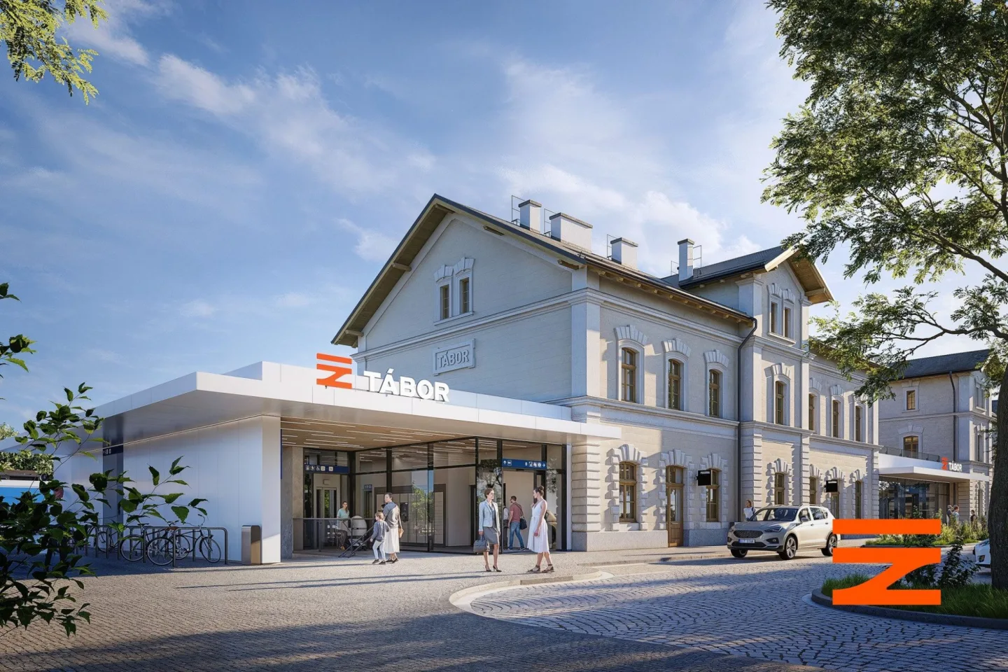 Nádraží v Táboře čeká rekonstrukce za 164 milionů korun