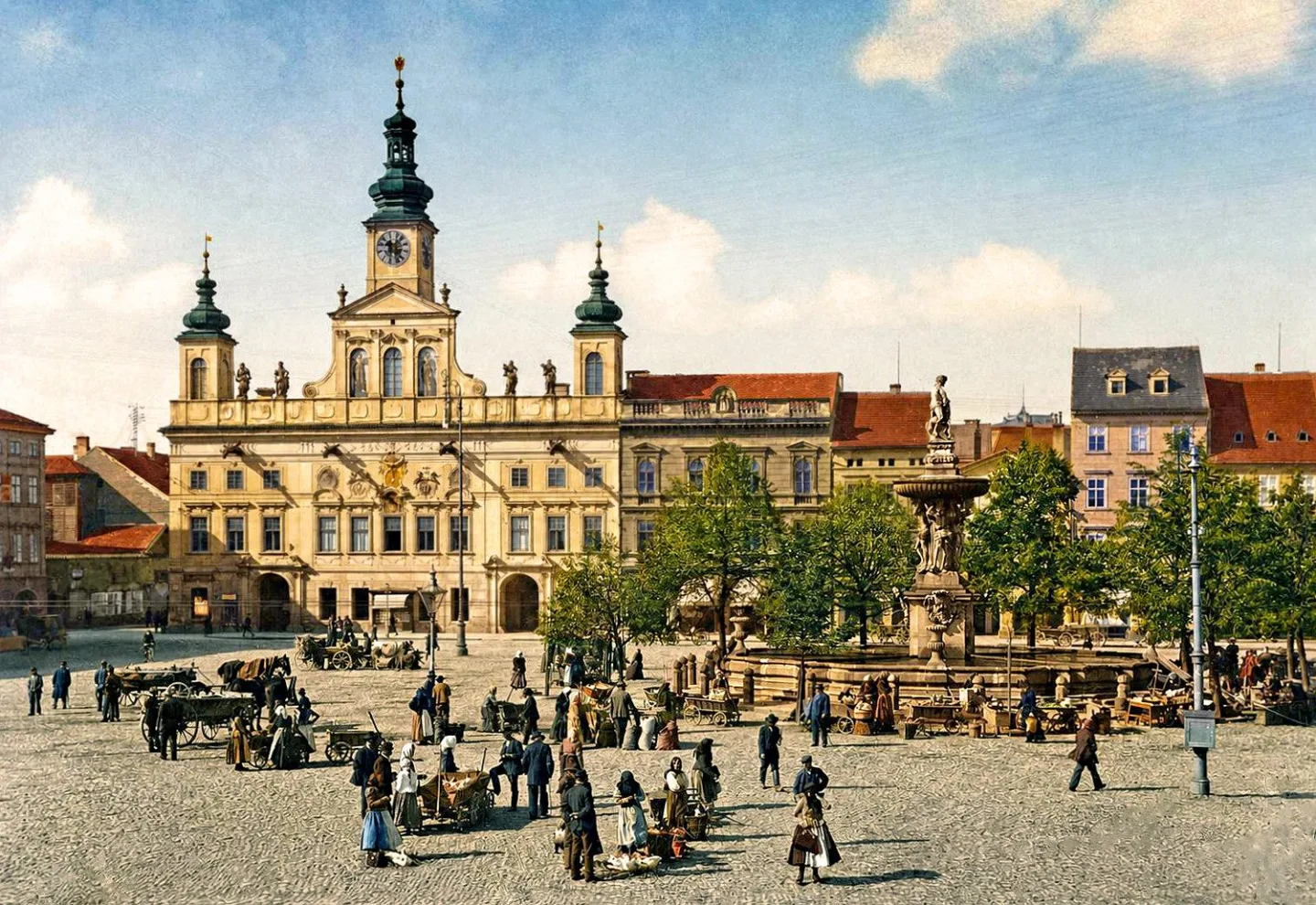 DRBNA HISTORIČKA: Budějovické náměstí bývalo tržištěm i centrem veřejného života