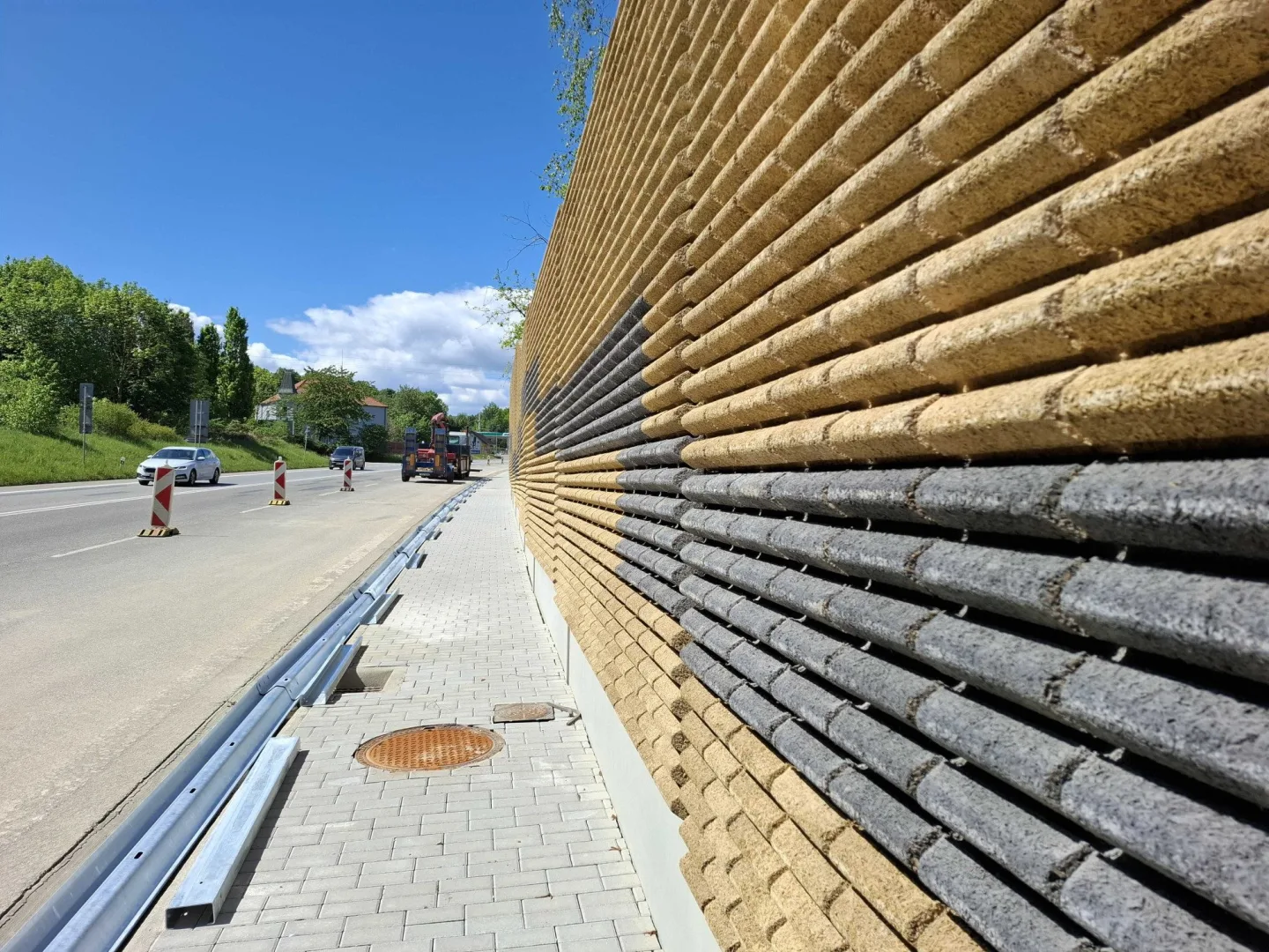 Řidičům se uleví. Omezení na hlavním tahu v Boršově nad Vltavou brzy skončí