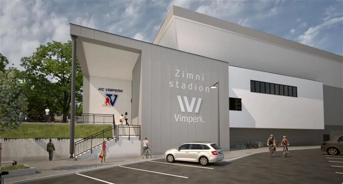 Vimperk zahájil dlouho připravovanou rekonstrukci zimního stadionu