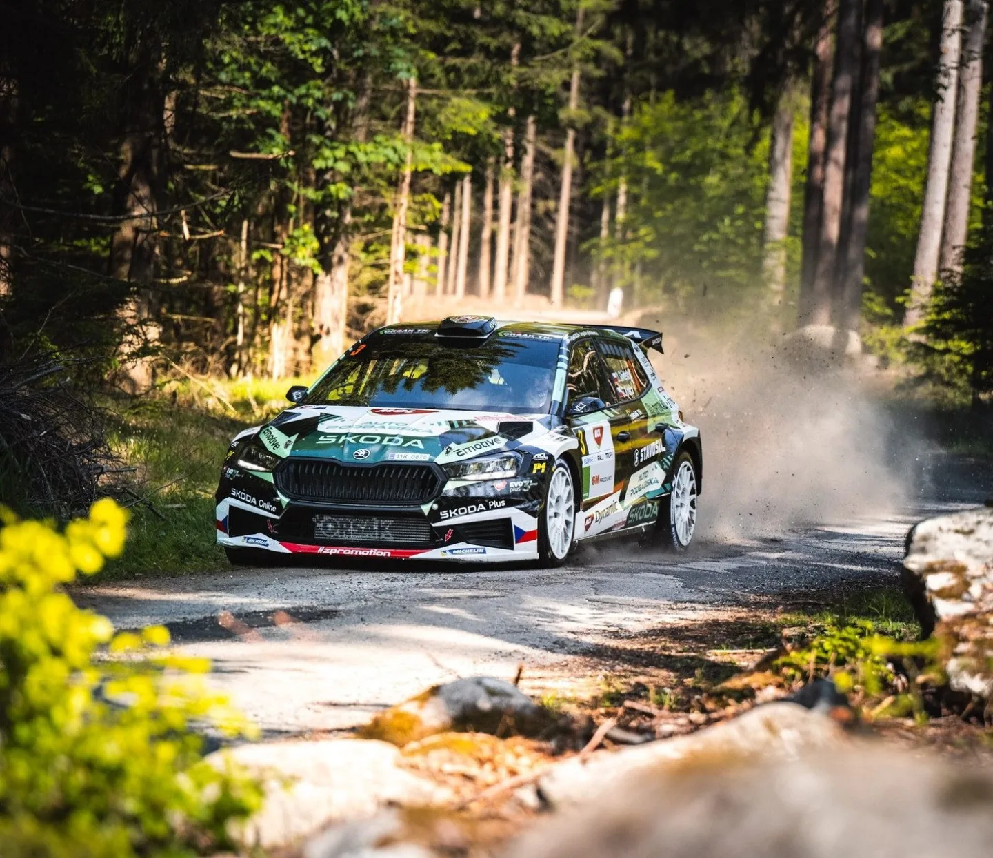 Dominik Stříteský si dojel pro vítězství v Rallye Český Krumlov.