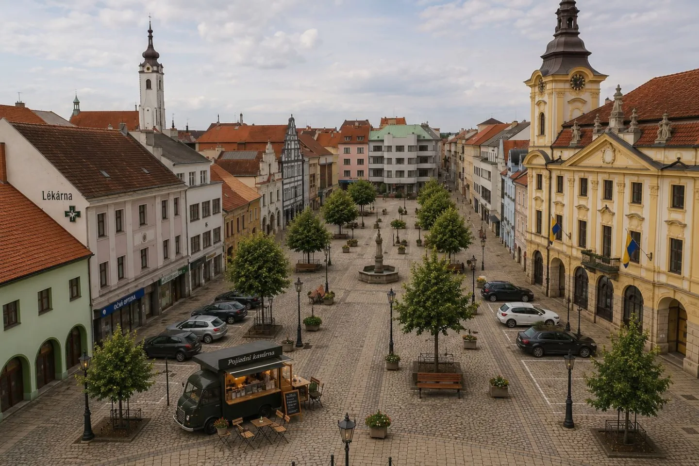 Tržiště i politická satira. Písecké náměstí čeká proměna a lidská tvořivost jede na plné obrátky