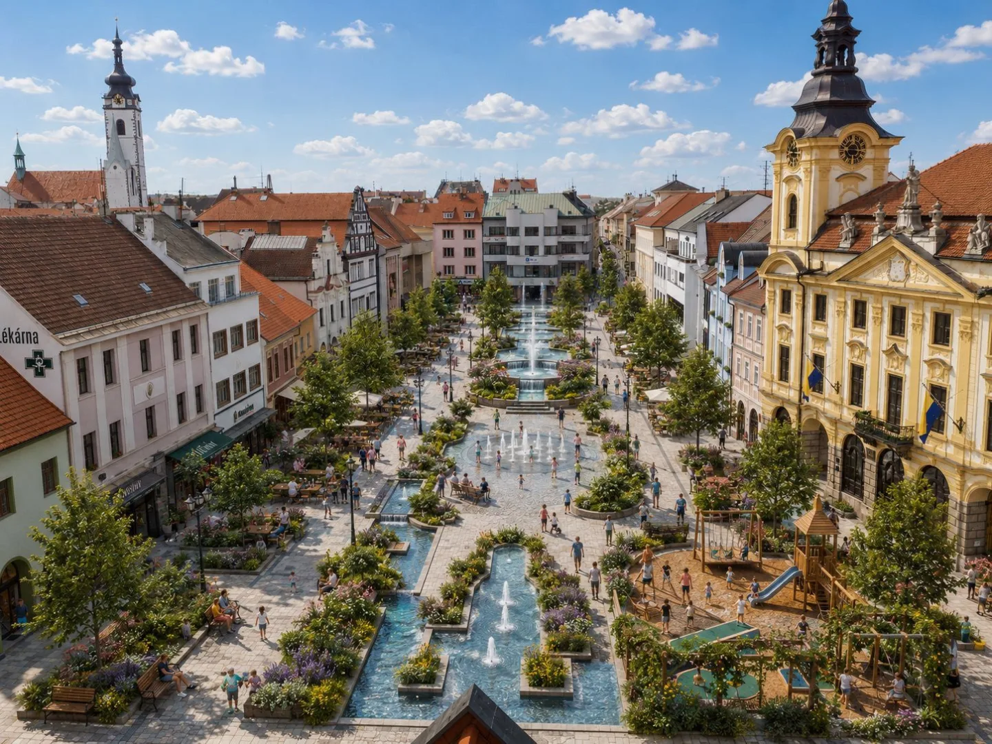 Tržiště i politická satira. Písecké náměstí čeká proměna a lidská tvořivost jede na plné obrátky