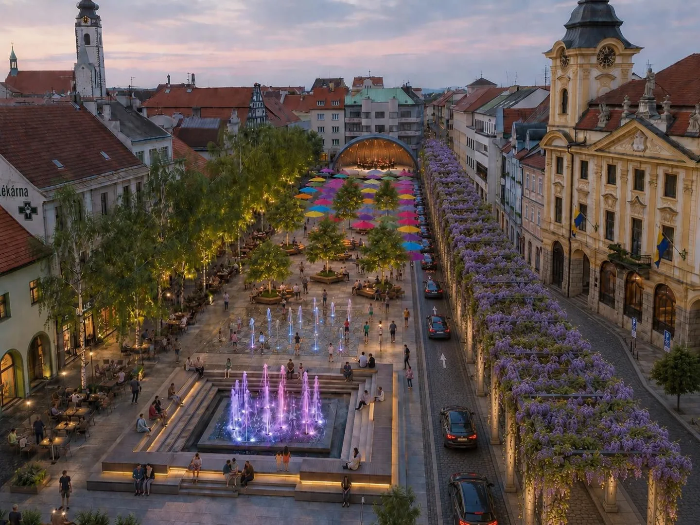 Tržiště i politická satira. Písecké náměstí čeká proměna a lidská tvořivost jede na plné obrátky