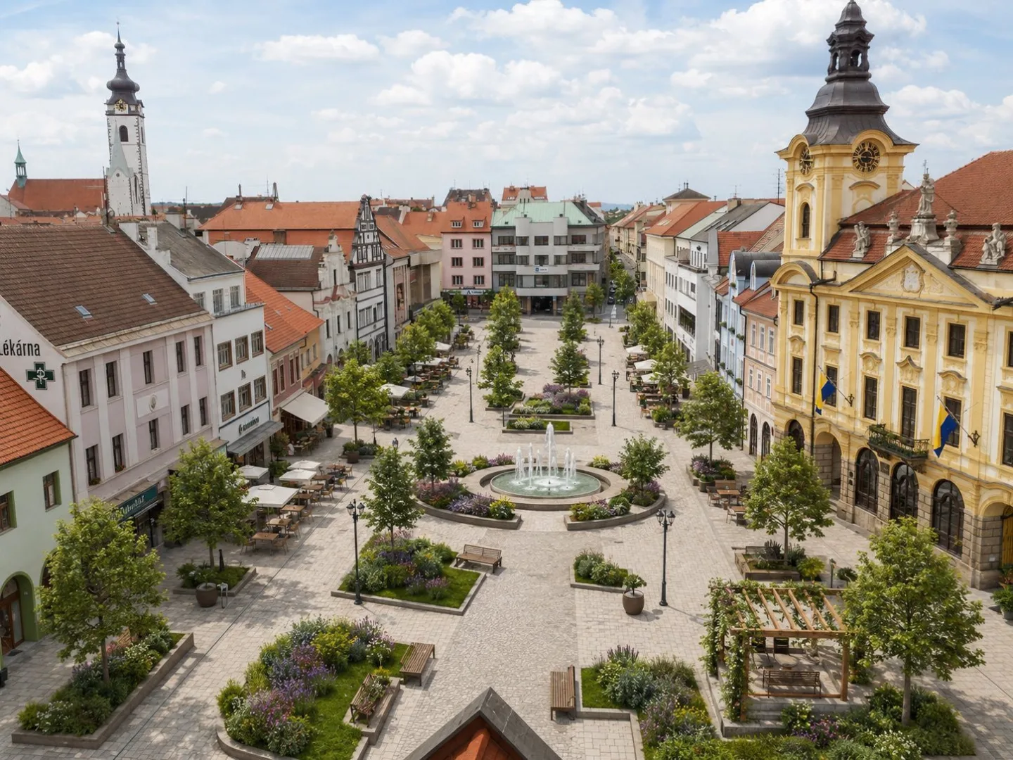 Tržiště i politická satira. Písecké náměstí čeká proměna a lidská tvořivost jede na plné obrátky