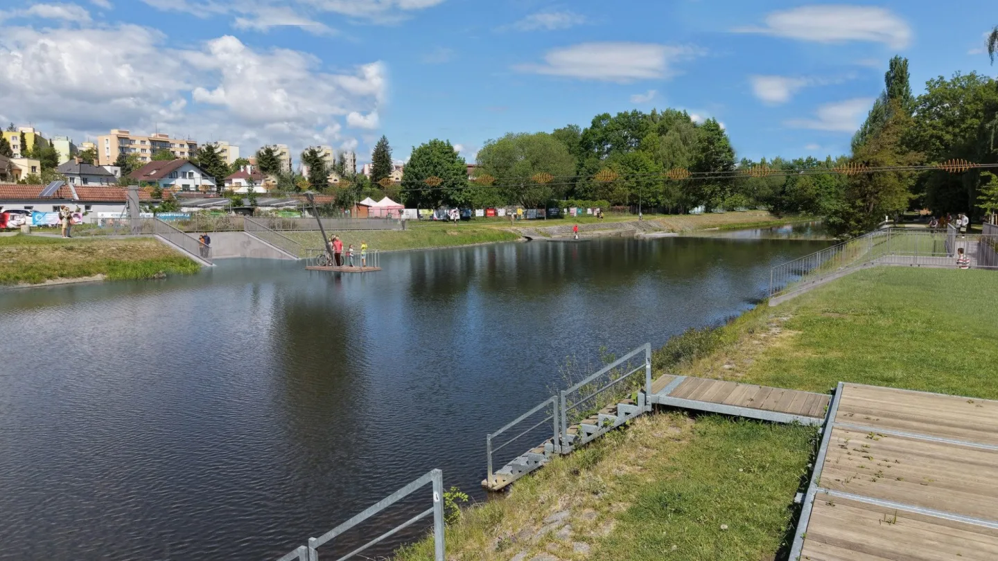 Na Malši vznikne samoobslužný přívoz, unikátní zařízení sveze přes řeku pěší i cyklisty