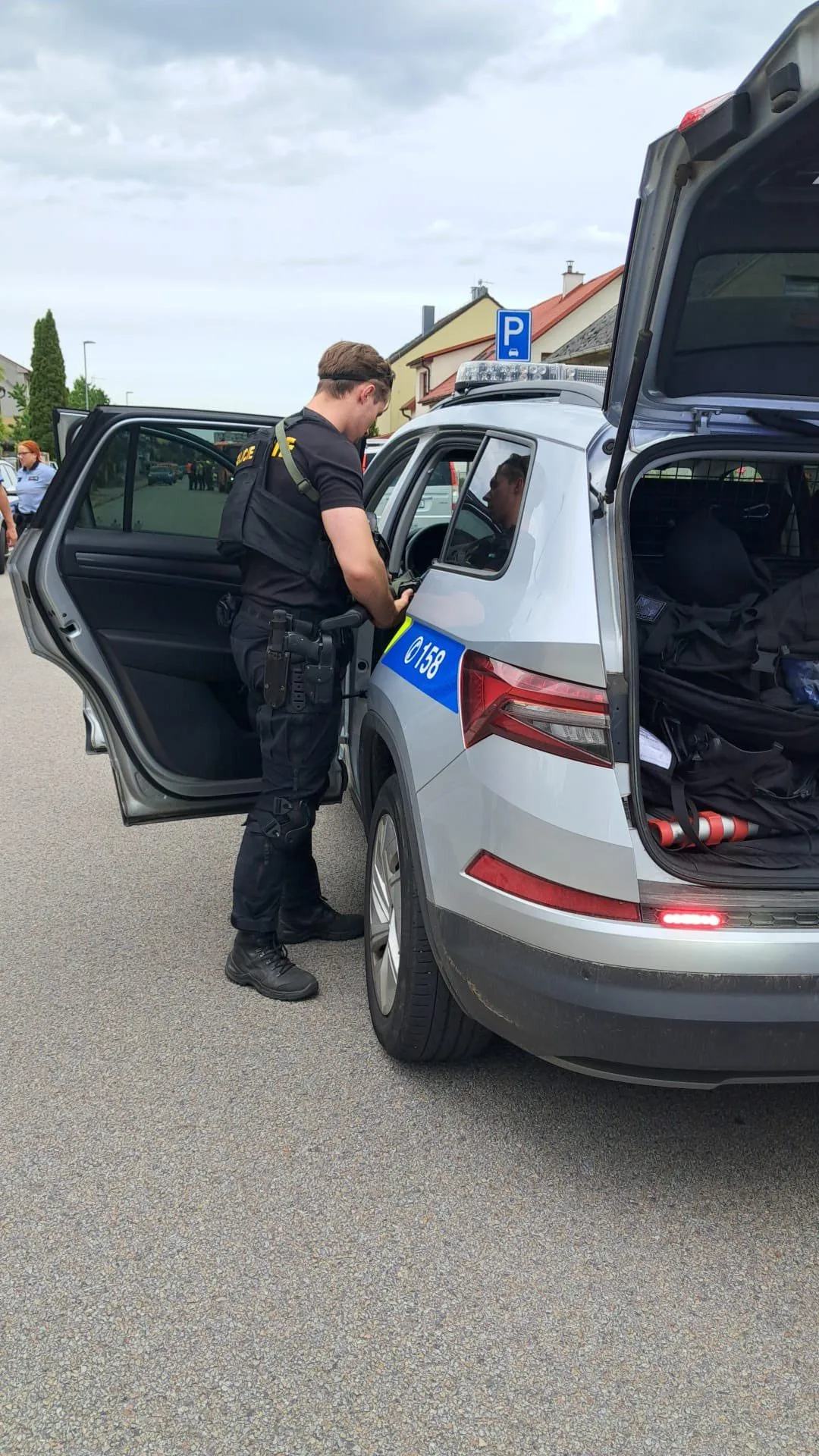 Policie ve Strakonicích zadržela ozbrojeného muže. Měl vzduchovku a střílet po kočce