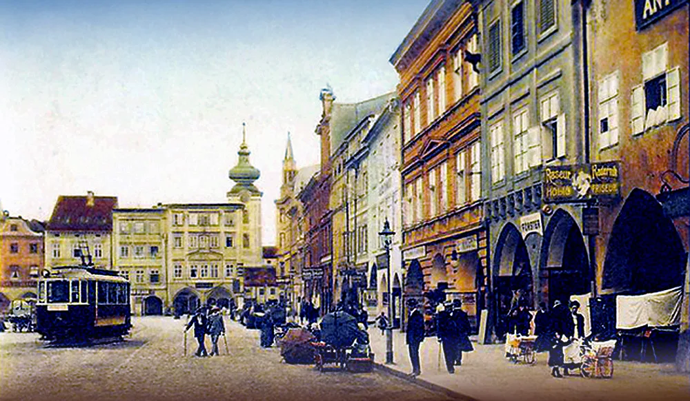DRBNA HISTORIČKA: Severní strana náměstí bývala nejživější částí centra