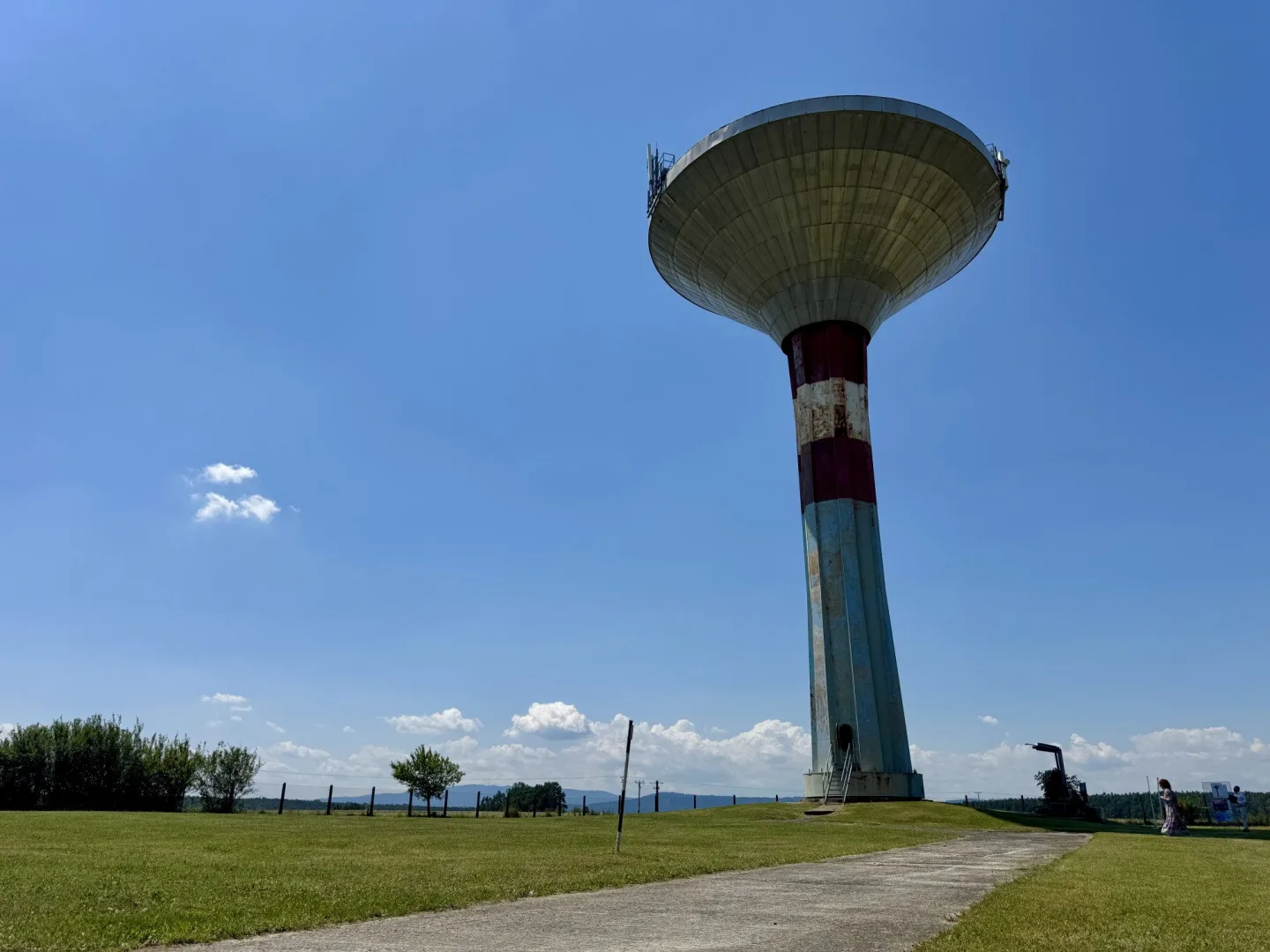 UFO nad Budějcemi se promění v rozhlednu. Ze starého vodojemu bude turistický cíl