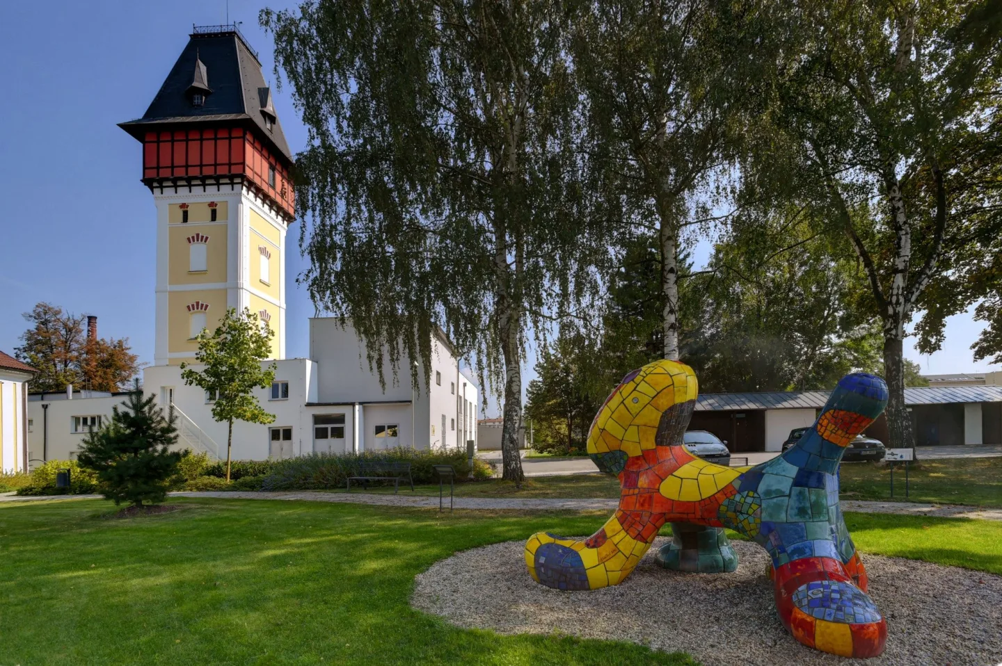 Vodárenská věž nabídne komentované prohlídky, divadlo i umění pod širým nebem