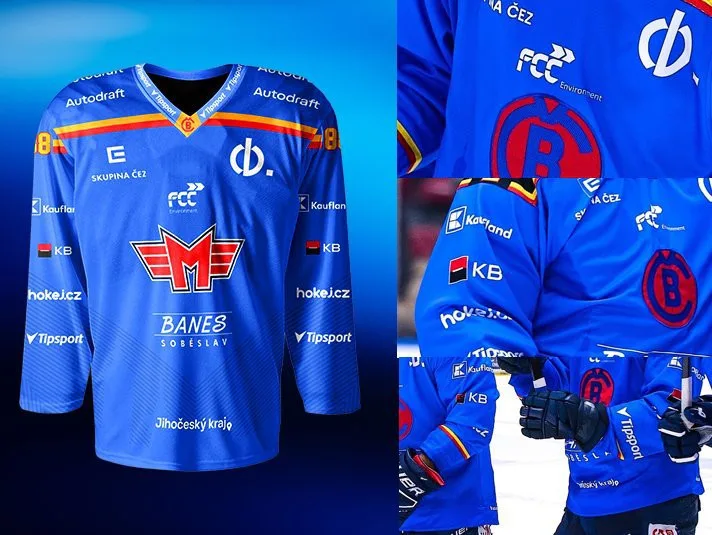 Fanoušci Motoru rozhodli. Tým bude v nové sezoně nastupovat ve světlejší modré.