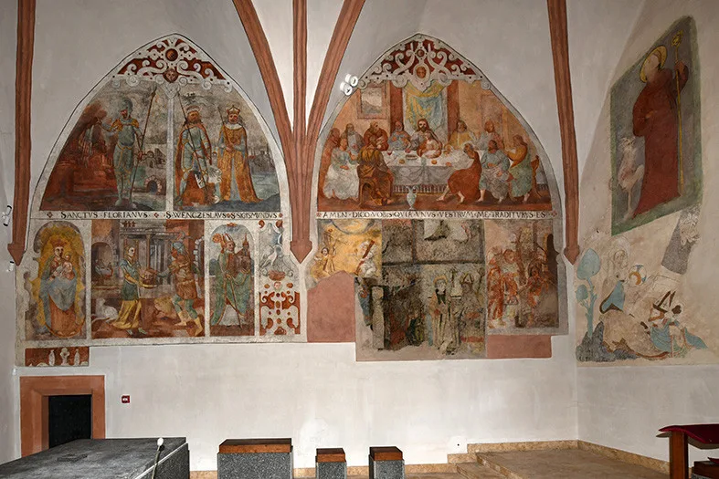České Budějovice objektivem Milana Bindera a perem Martina Maršíka: Jedinečná freska v jedinečném kostele