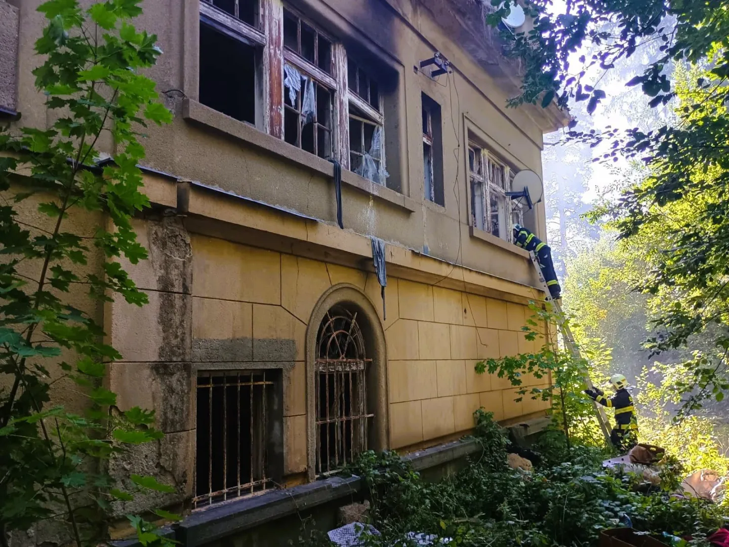 Vila Marta: odkaz politické vězeňkyně skončil v plamenech. Město teď se hledá viník
