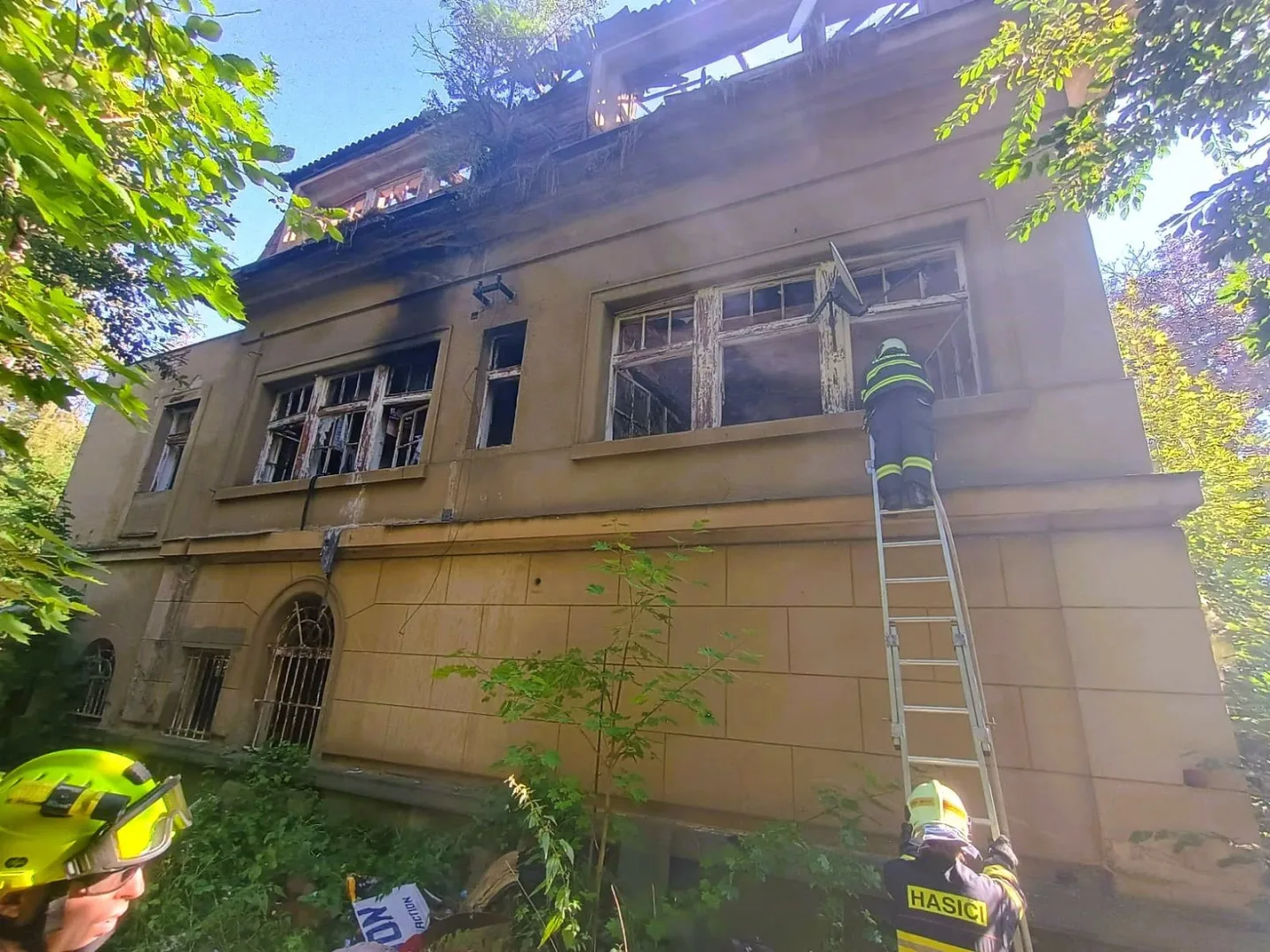 Vila Marta: odkaz politické vězeňkyně skončil v plamenech. Město teď se hledá viník