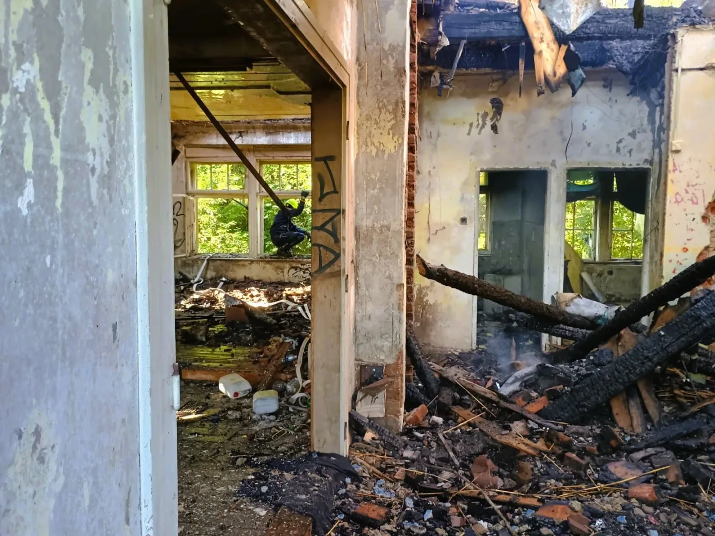 Vila Marta: odkaz politické vězeňkyně skončil v plamenech. Město teď se hledá viník