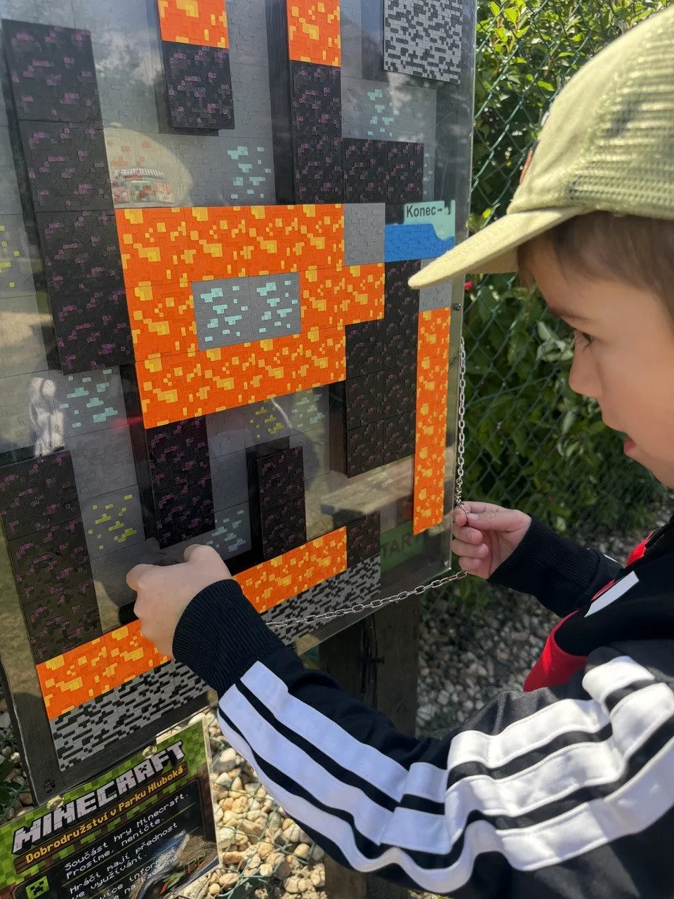 Z Minecraftu ven. Park Hluboká láká děti od displejů za skutečným dobrodružstvím