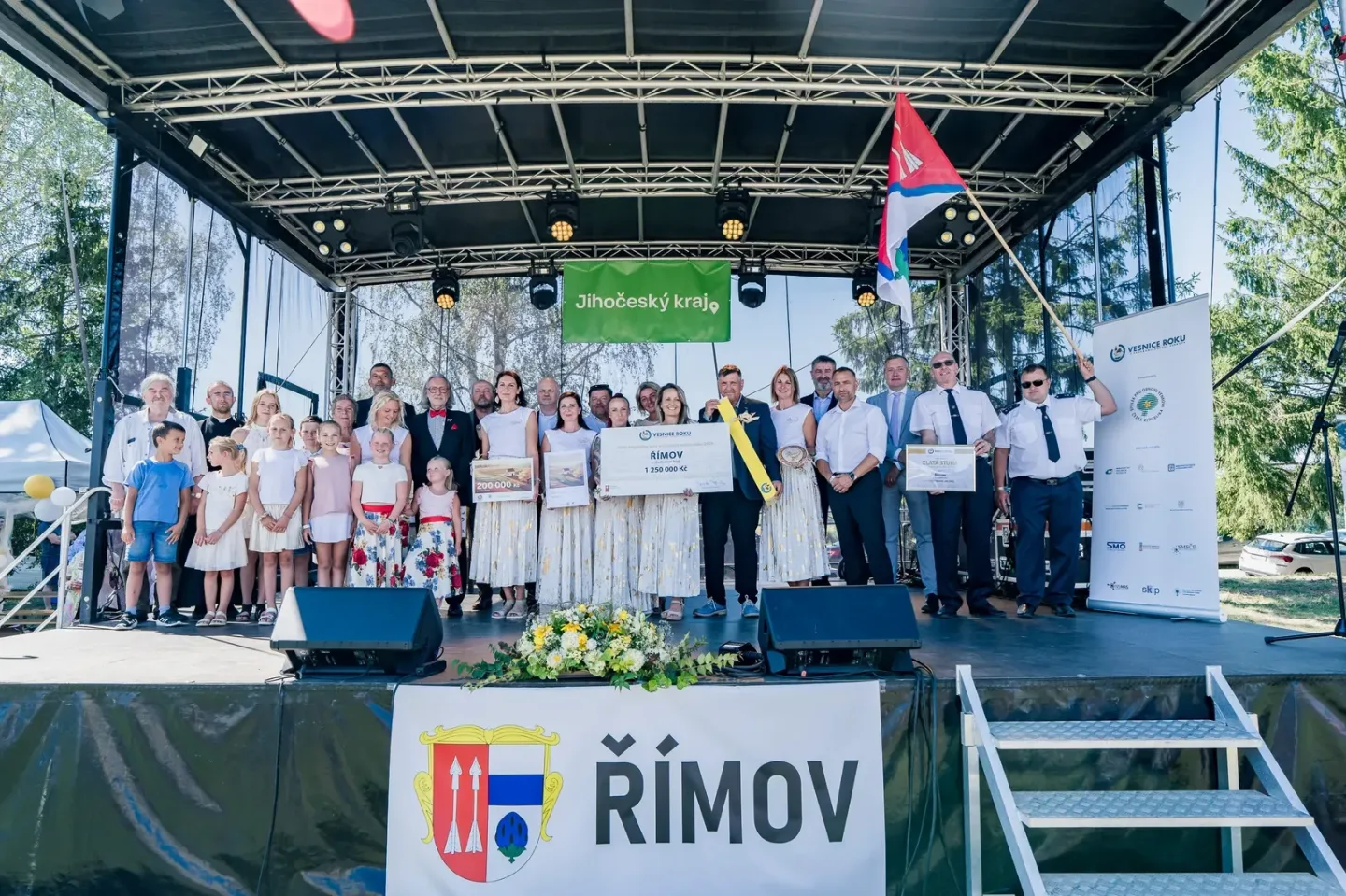Římov reprezentuje Jihočeský kraj v boji o Vesnici roku. Podpořit ho může veřejnost