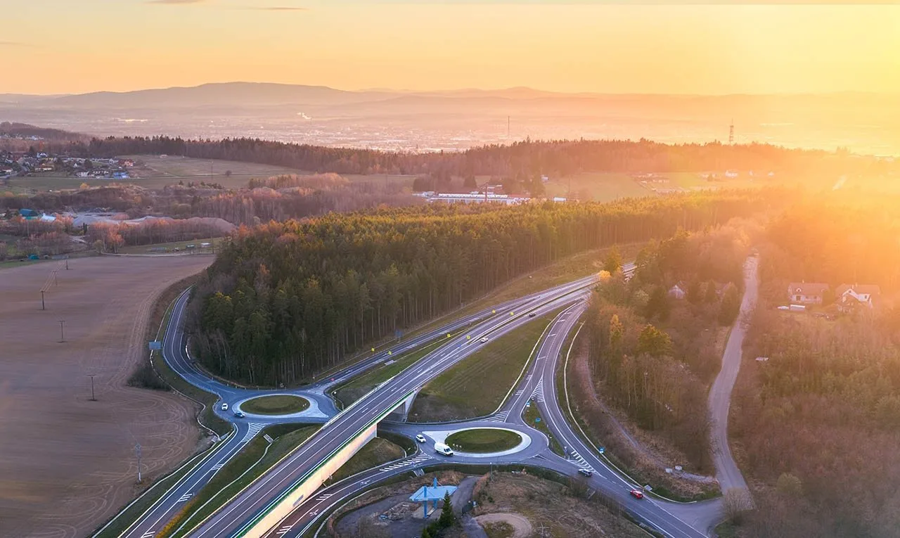 Silnice I/34 Lišov – Vranín, Foto: David Jančík © Ministerstvo dopravy