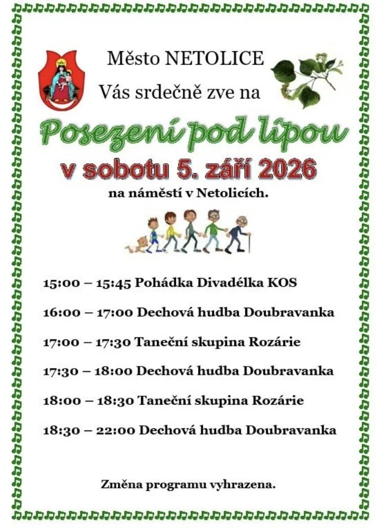 Posezení pod lípou