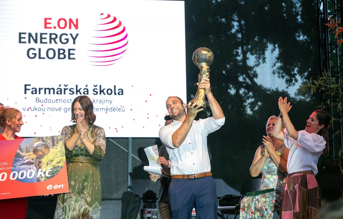 Farmářská škola uspěla mezi 289 projekty a vyhrála E.ON Energy Globe