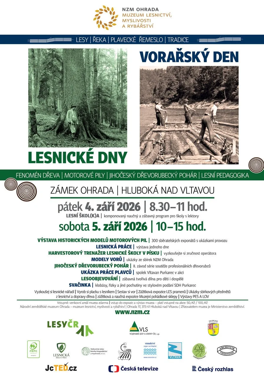 Vorařské a lesnické dny na Ohradě