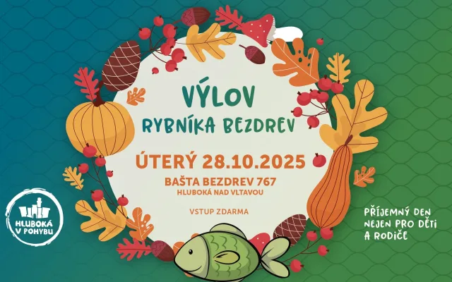 Výlov rybníka Bezdrev