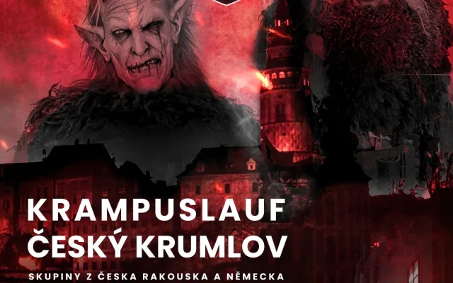 Krampuslauf v Českém Krumlově 