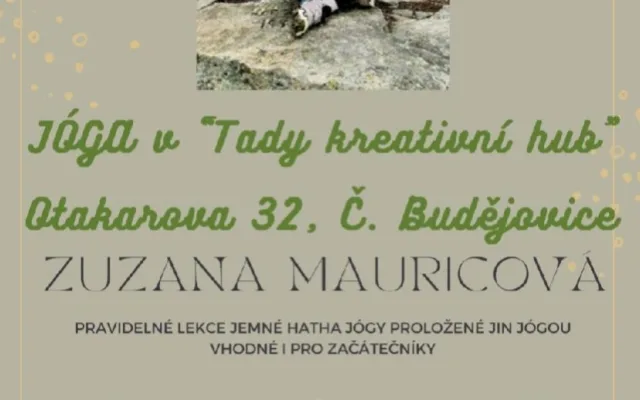 Jemná jóga v centru Budějovic