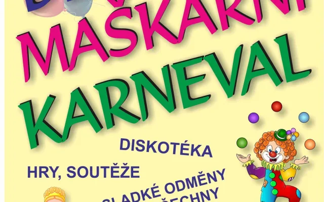 Dětský maškarní karneval 