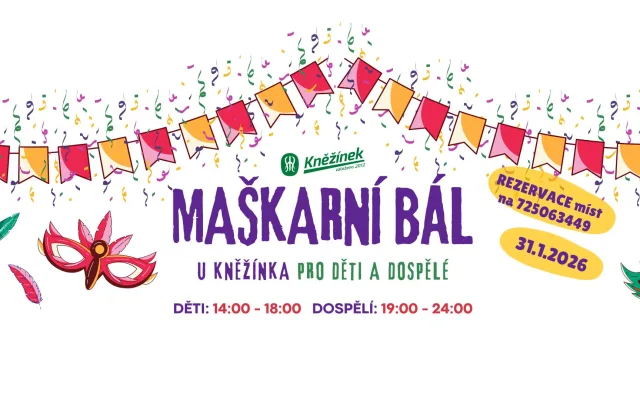 Maškarní bál u Kněžínka 