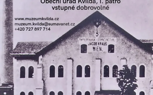 Přednáška Zaniklá řemesla, živnosti a průmysl na Šumavě