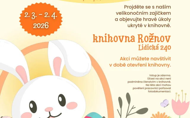 Velikonoční stezka se zajíčkem