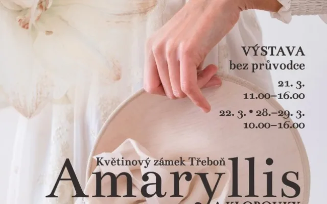 Jarní květinová výstava „Amaryllis a klobouky“
