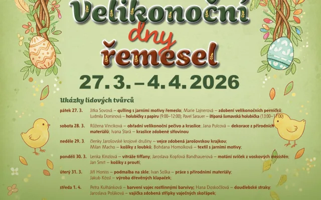 Velikonoční dny řemesel