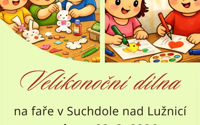 Velikonoční dílna na faře