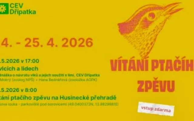 Vítání ptačího zpěvu s besedou