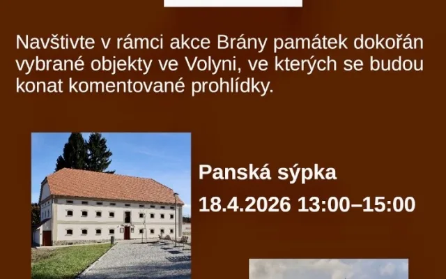 Brány památek dokořán