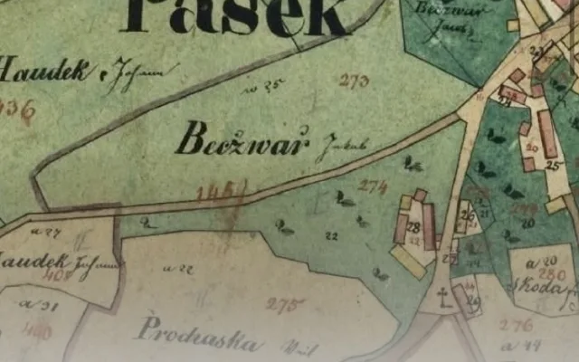 Místa v kraji - Paseky