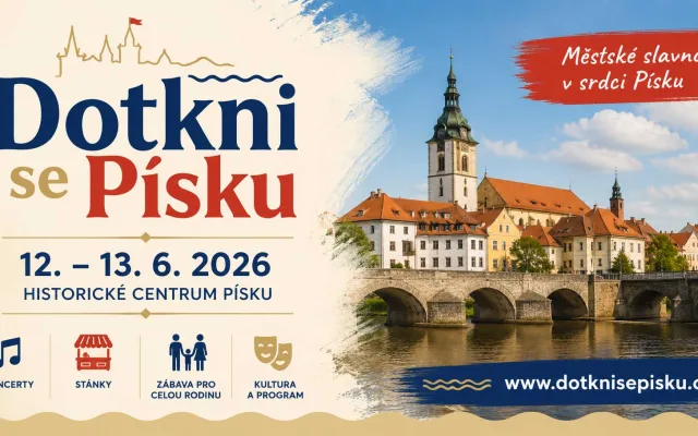 Dotkni se Písku – městská slavnost 2026