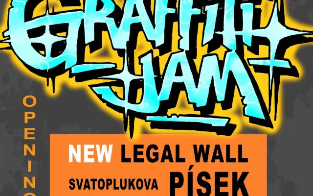 První graffiti stěna v Písku