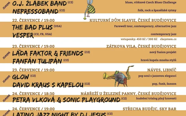 Jihočeský Jazzový Festival 2026