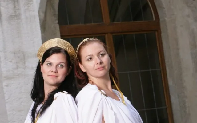 Múzy Kleió a Euterpé, Foto Petr Zikmund