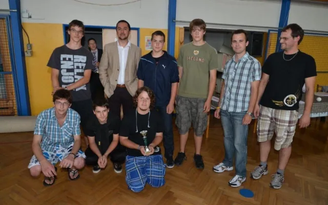 Primátor s částí úspěšného dorosteneckého týmu