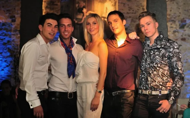 Dominika Mesarošová a kluci