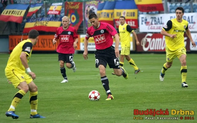 Nováček v dresu Dynama Michal Klesa