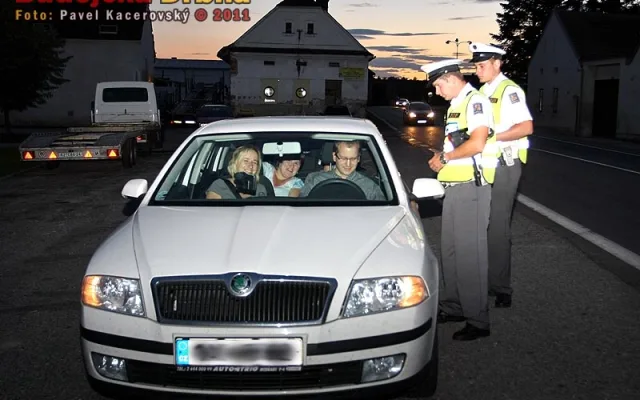 Kontrola řidičů v Dasném začala