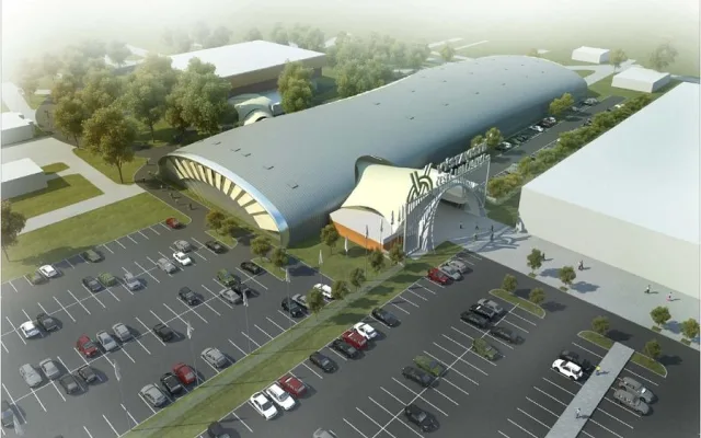 Pavilon T, výstaviště České Budějovice